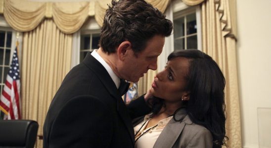 Tony Goldwyn and Kerry Washington in