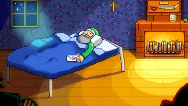 Très important : la mise à jour 1.6 de Stardew Valley offre aux jeunes mariés une « période de lune de miel » de 7 jours qui « les empêche de rester au lit toute la journée à cause d’être contrariés ».