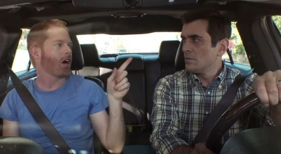 Jesse Tyler Ferguson and Ty Burrell on Modern Family.