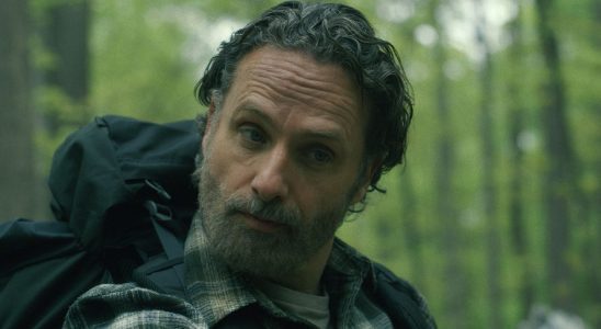 Rick in the woods in The Walking Dead: The Ones Who Live