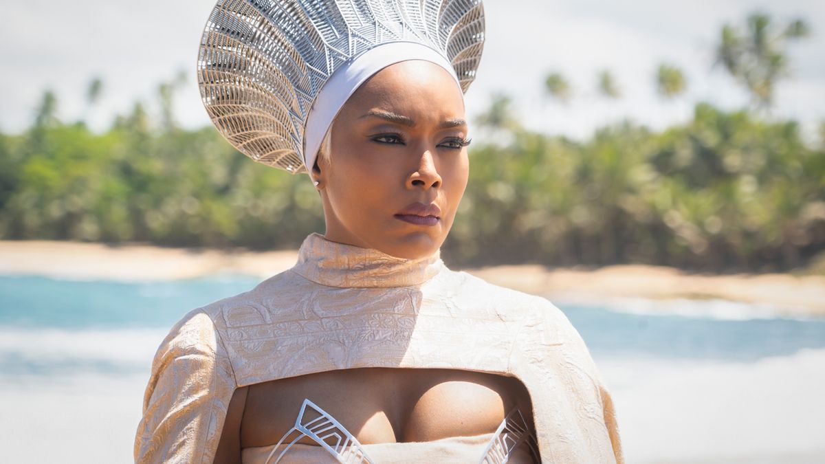 angela bassett as Queen Ramonda in Black Panther: Wakanda Forever