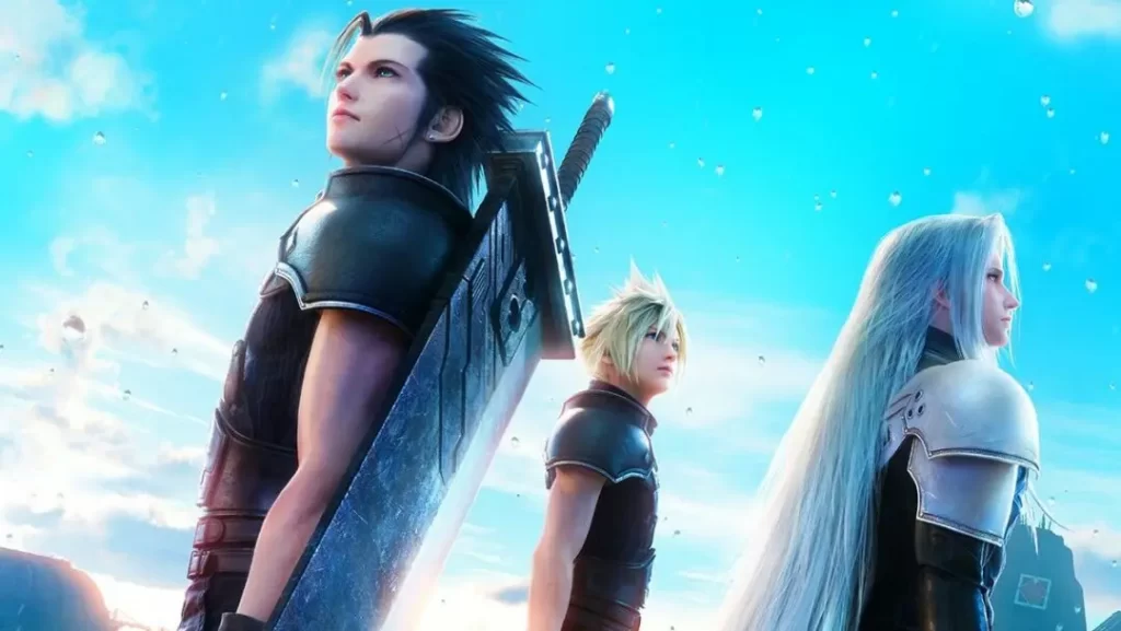 Keyart de Crisis Core Final Fantasy VII Réunion