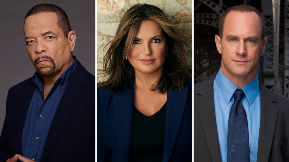 Ice-T, Mariska Hargitay, and Christopher Meloni in 