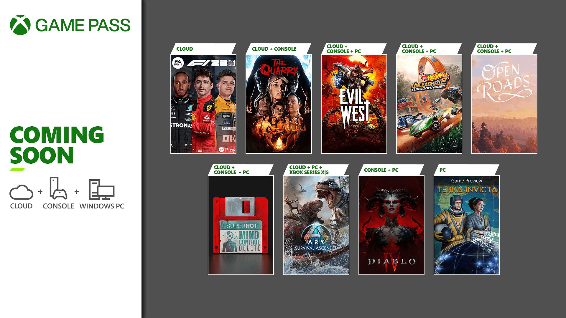 Xbox Game Pass ajoute Diablo IV, The Quarry, ARK: Survival Ascended et bien plus encore de fin mars à début avril    
