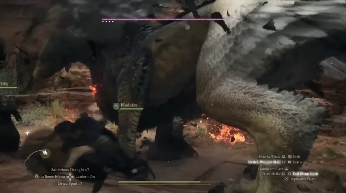 combattre le griffon dans Dragon's Dogma 2