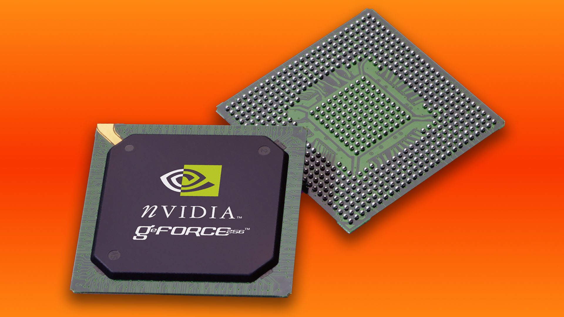 Souvenir du Nvidia GeForce 256 – le premier GPU de jeu sur PC
