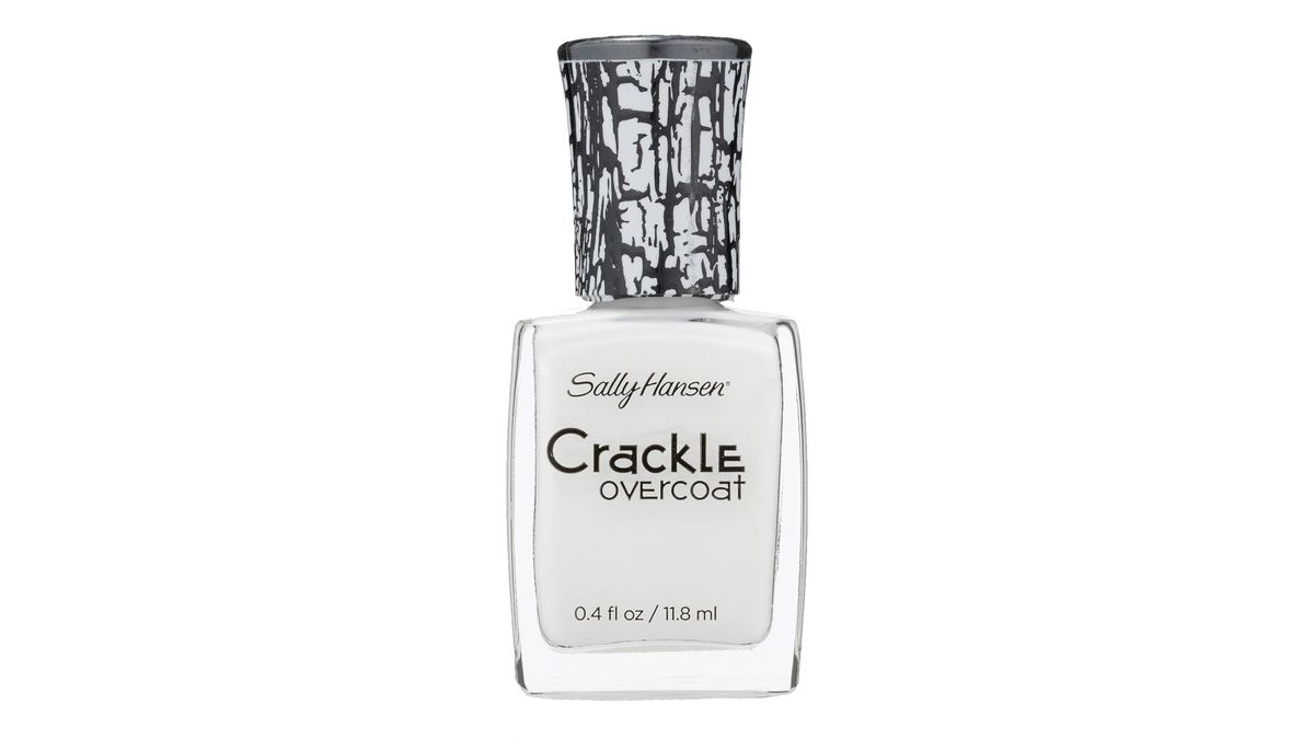 Une photo de stock de vernis à ongles Crackle Overcoat de Sally Hansen