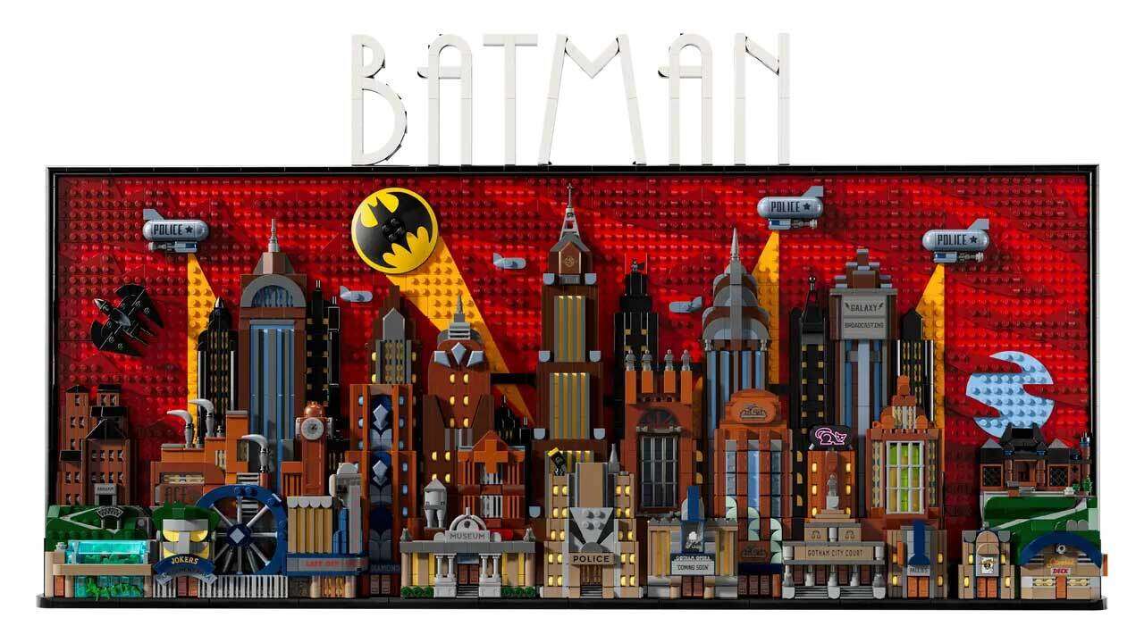 Un ensemble Batman Lego de 4 210 pièces basé sur la série animée classique est maintenant disponible
