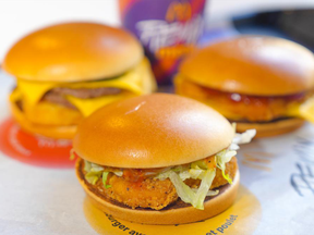 Les hamburgers de McDonald's