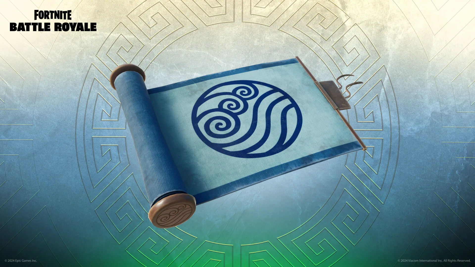 The Waterbending Mythic in Fortnite.