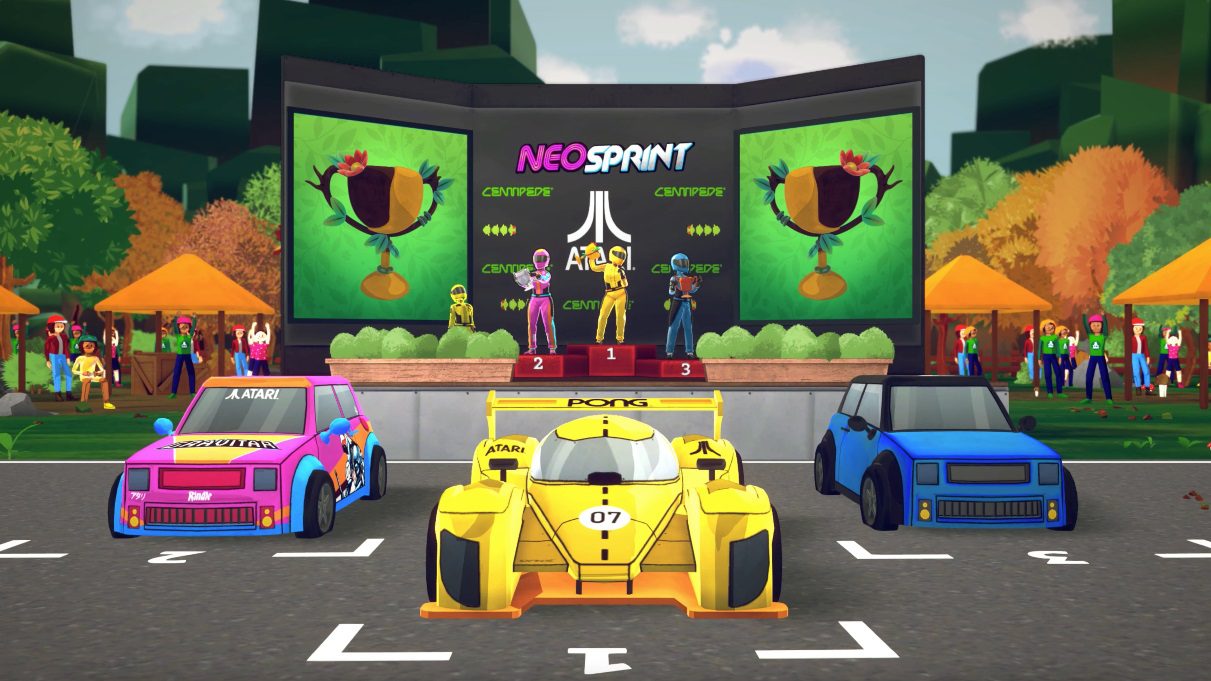 Atari propose le jeu de course NeoSprint sur Switch
