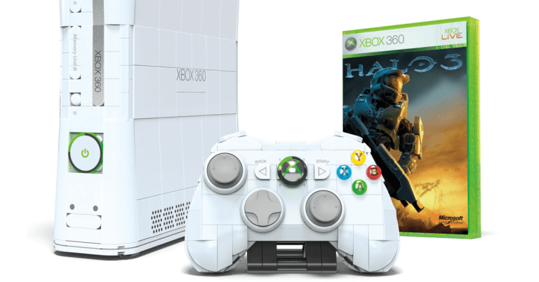 Le kit de construction Xbox 360 de type Lego coûte plus du double d'une Xbox 360 d'occasion
