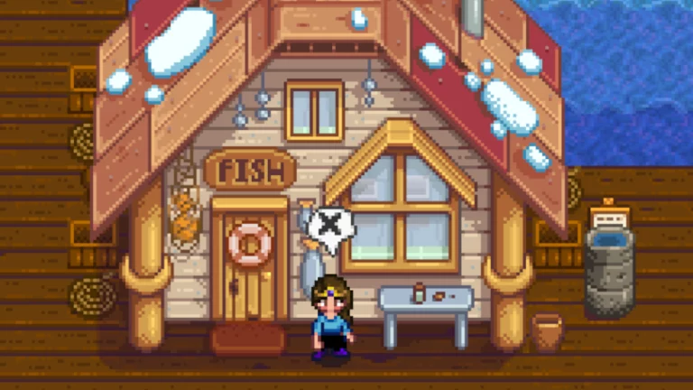 Willy's Shop in Stardew Valley