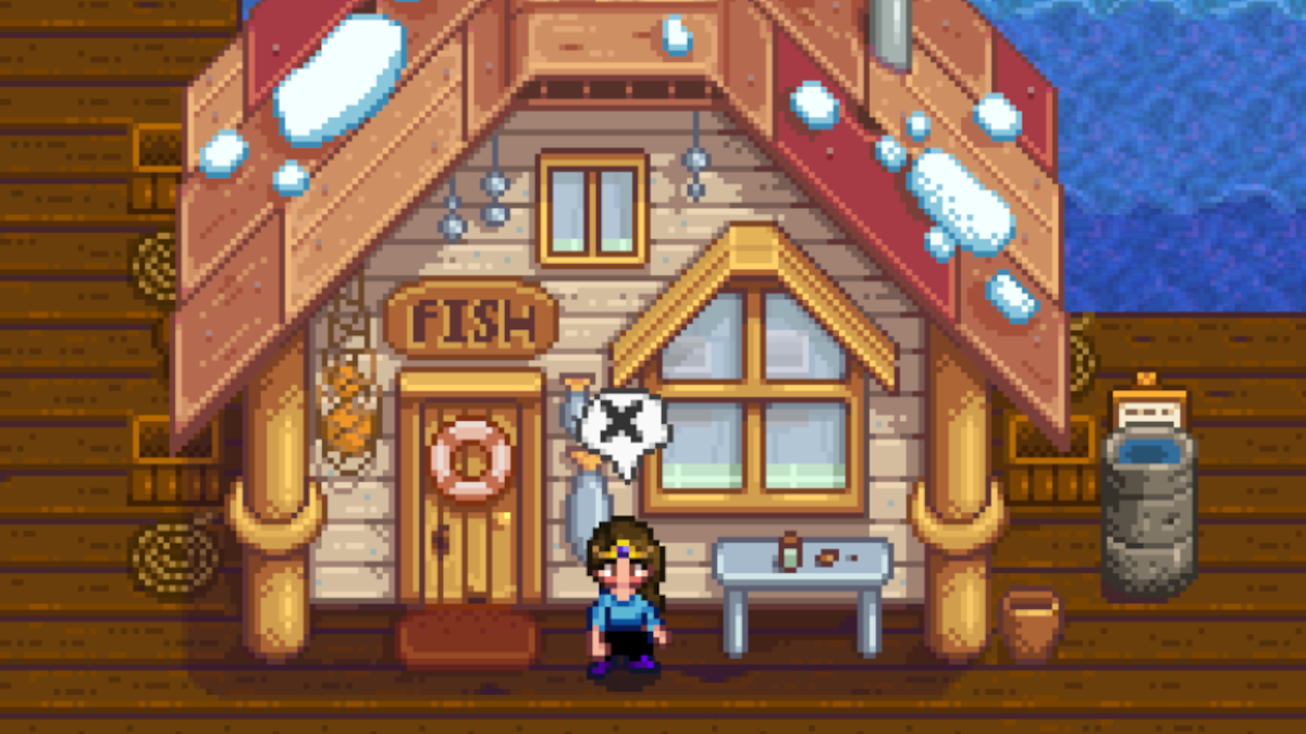 Willy's Shop in Stardew Valley