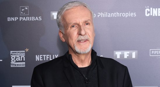 PARIS, FRANCE - APRIL 03: James Cameron attends the "L'Art De James Cameron - The Art Of James Cameron" Exhibition At La Cinematheque on April 03, 2024 in Paris, France. (Photo by Marc Piasecki/Getty Images)