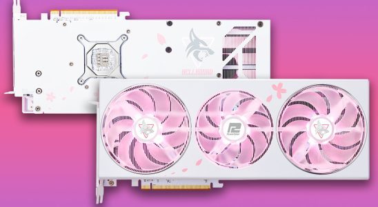 Cette carte graphique AMD en forme de fleur de cerisier est idéale pour une version PC Sakura