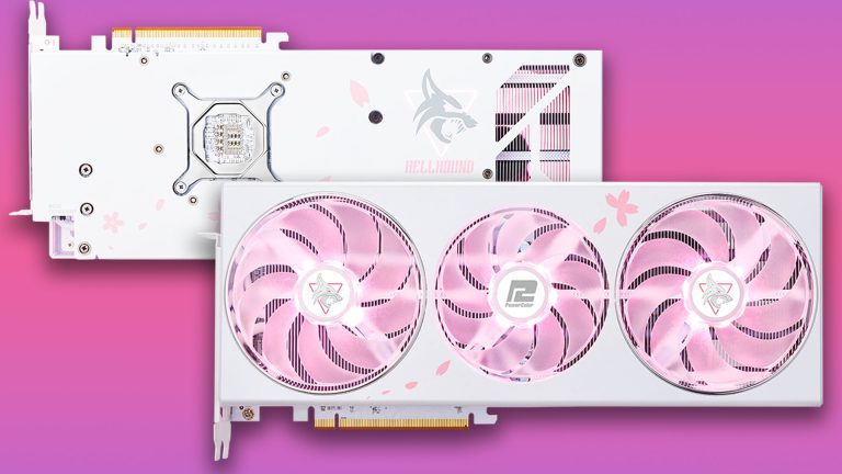 Cette carte graphique AMD en forme de fleur de cerisier est idéale pour une version PC Sakura
