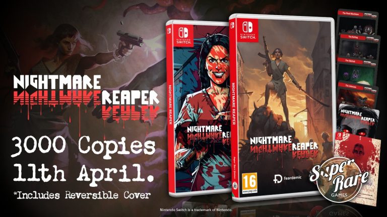 Nightmare Reaper reçoit une version physique sur Switch
