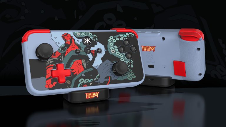 Gagnez une manette de jeu PC Hellboy Neo S signée par Mike Mignola
