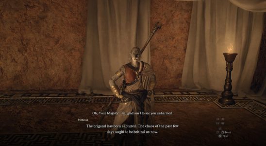 Menella in Shadowed Prayers Dragon's Dogma 2