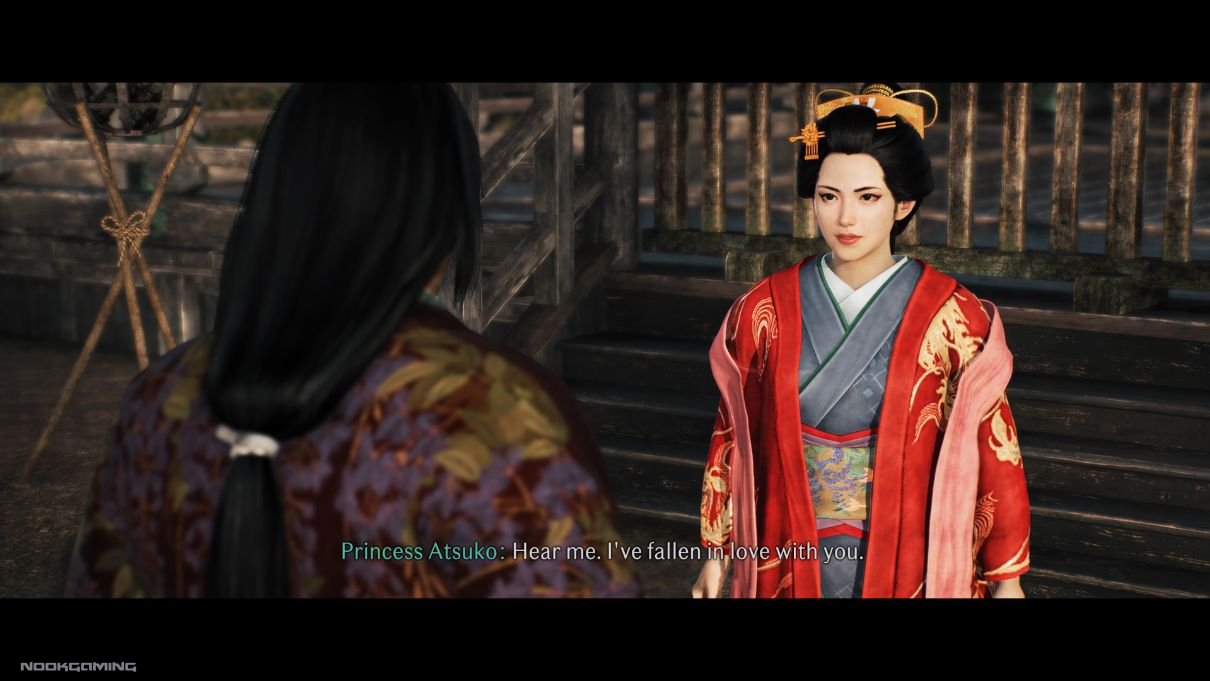 La confession d'amour de la princesse Atsuko (Rise of the Ronin)