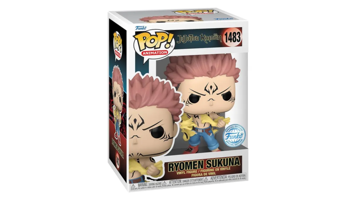 Sukuna déchirant la chemise funko pop