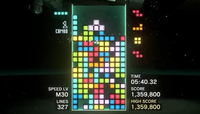 effet tetris : mise à jour psvr2 ps5 connecté