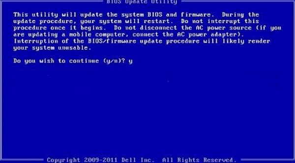 mettre à jour le bios de Windows 10