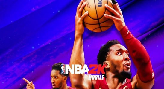 Promo image for NBA 2K Mobile.