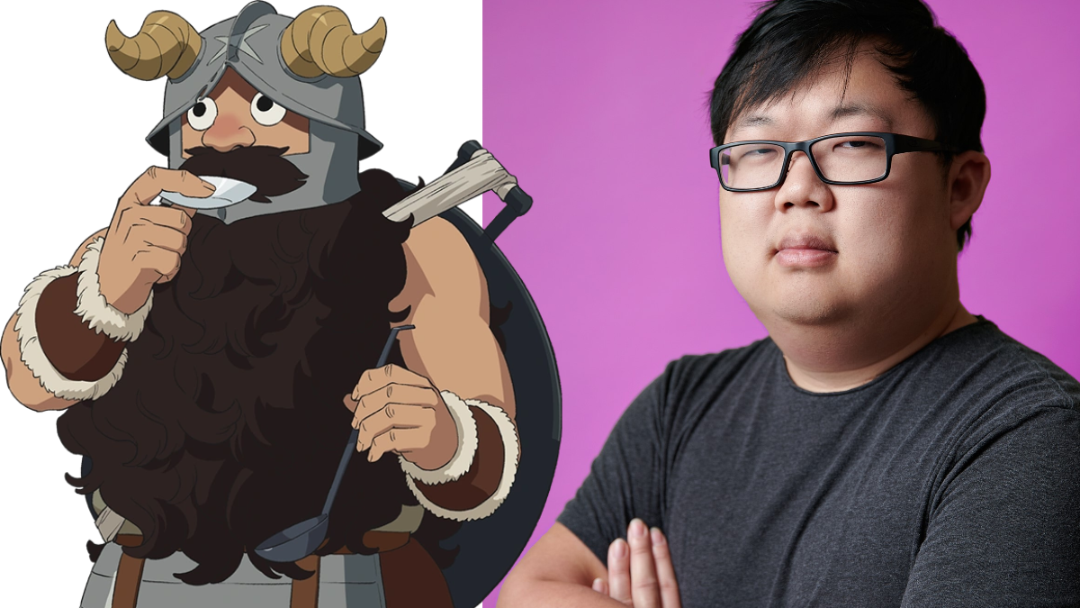 Le doubleur SungWon Cho dans le rôle de Senshi dans Delicious in Dungeon 