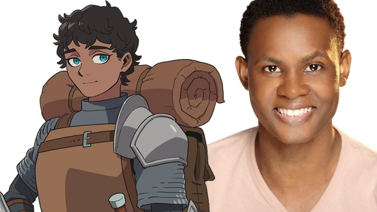 Le doubleur Cedric L. Williams dans le rôle de Kabru dans Delicious in Dungeon