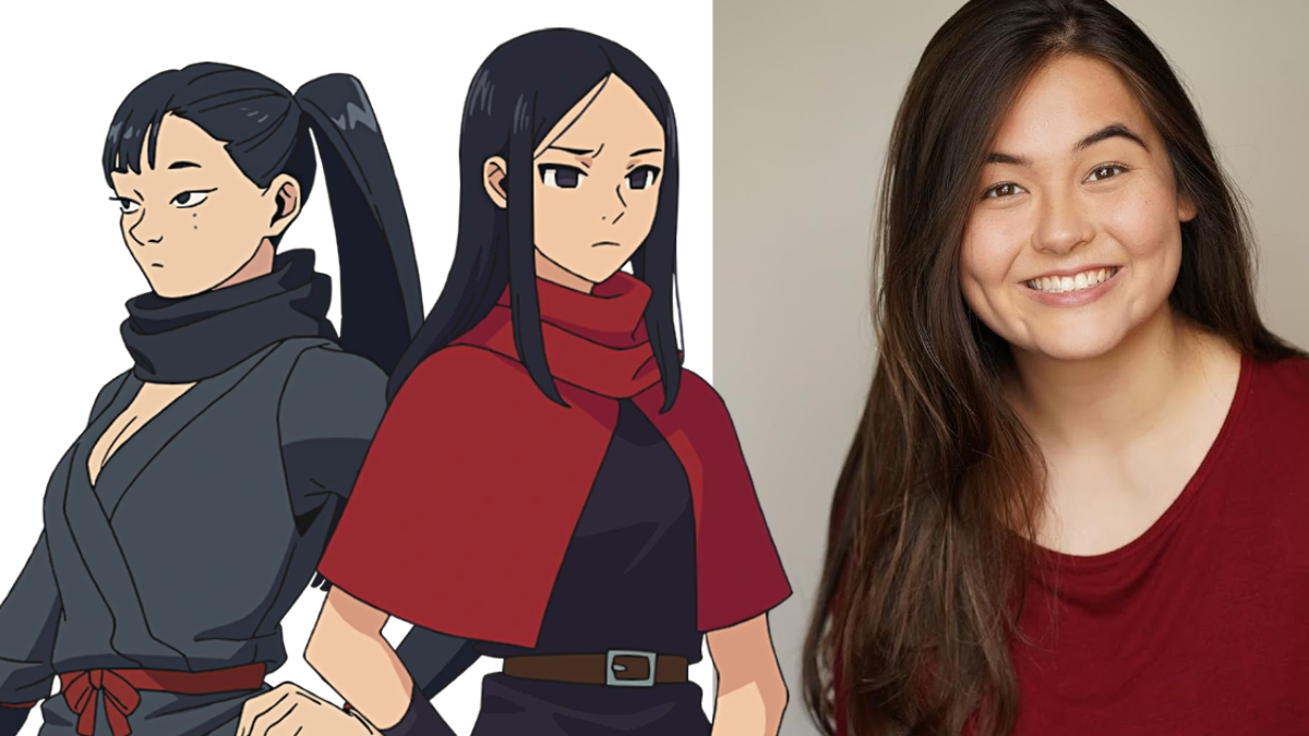 La doubleuse Jenny Yokobori dans le rôle de Rinsha et Hien dans Delicious in Dungeon