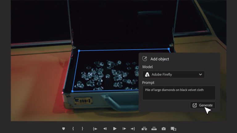 Adobe présente l’ajout et la suppression d’objets IA pour Premiere Pro