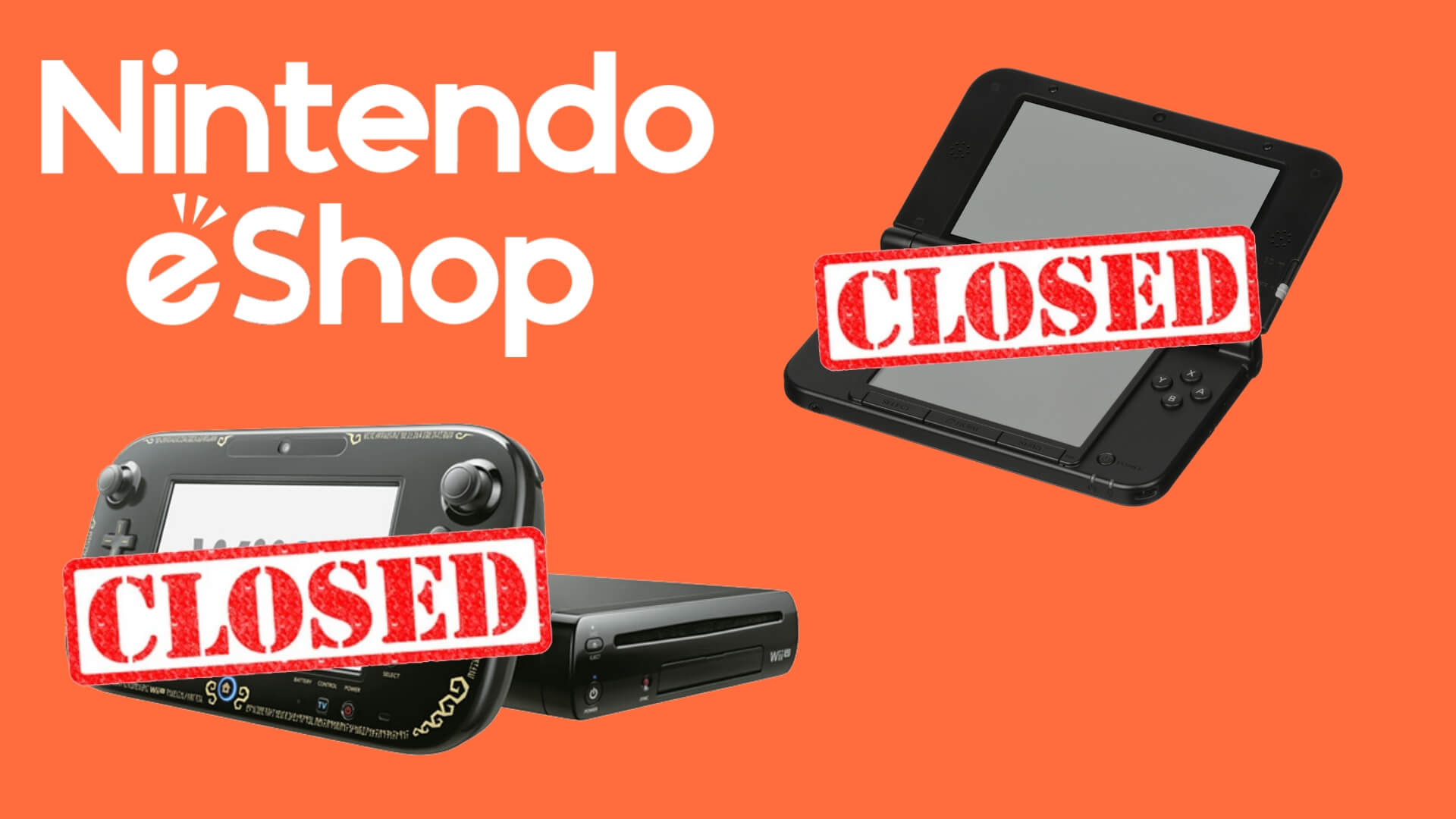 RIP, 3DS et WiiU