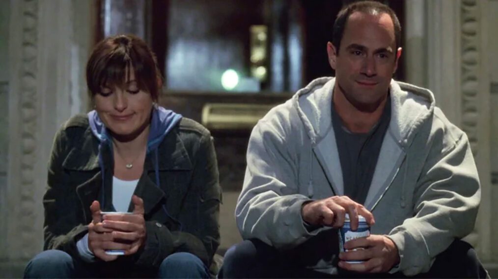 Mariska Hargitay and Christopher Meloni