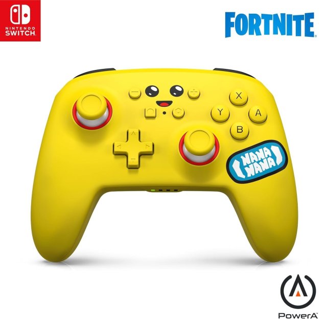 Manette sans fil améliorée PowerA sur le thème Fortnite Peely pour Nintendo Switch