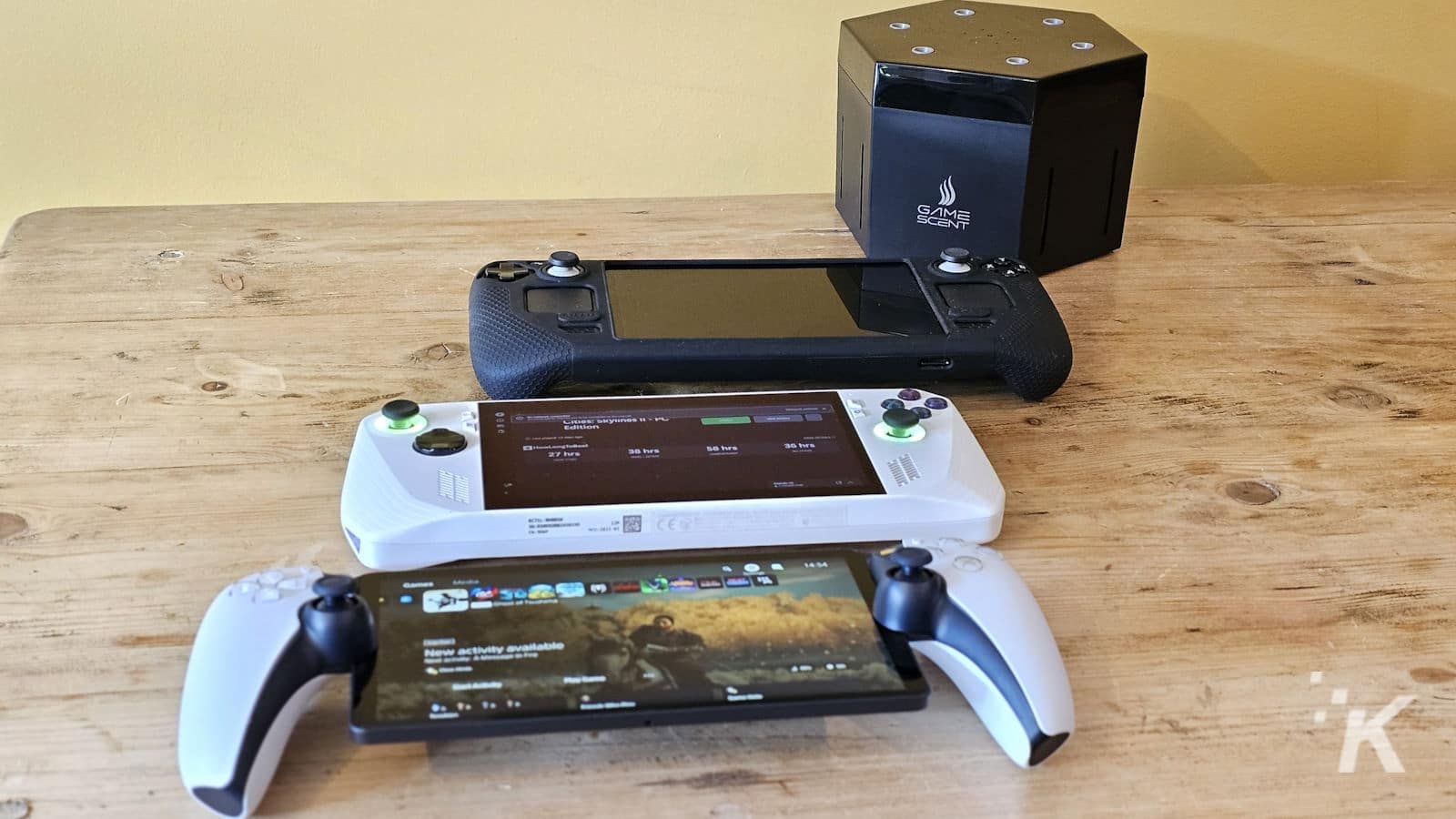 GameScent sur les consoles portables