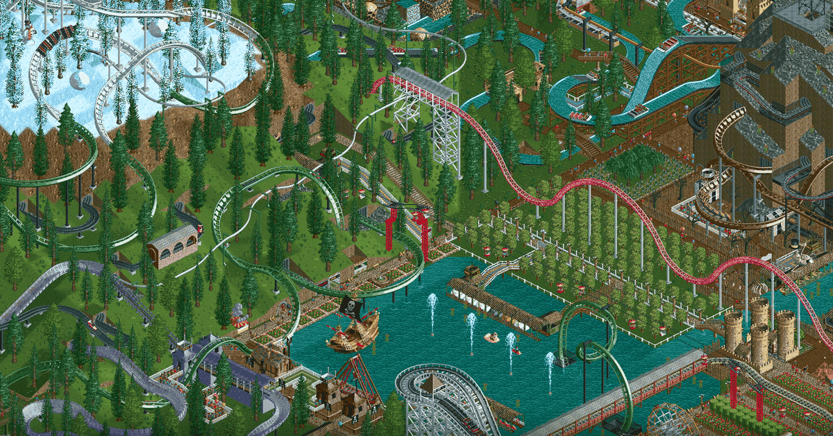 La meilleure version de RollerCoaster Tycoon est en vente à son prix le plus bas jamais vu
