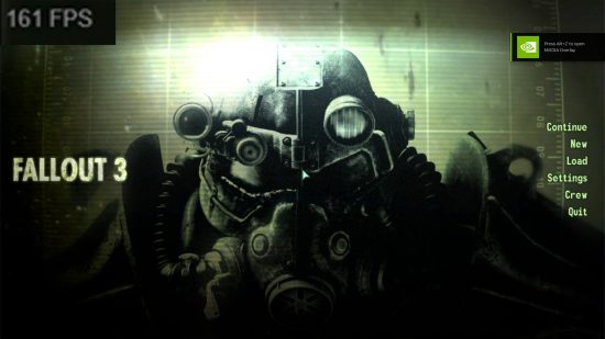 Fallout 3 Windows 10 11 comment corriger la fréquence d'images du menu après le correctif