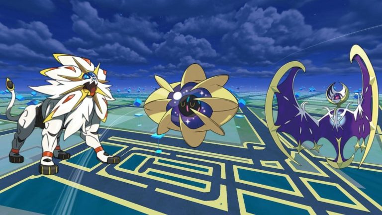 Cosmoem evolutions in Pokémon GO