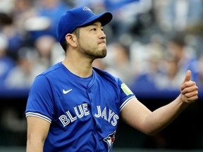 Yusei Kikuchi des Blue Jays de Toronto