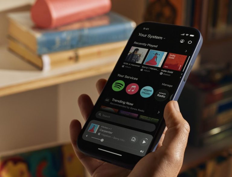 L’application Sonos reconstruite vise à vous permettre d’écouter votre musique plus rapidement