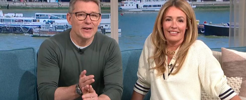 Ben Shephard est parti le visage rouge après le commentaire de Lorraine Kelly sur le « plus gros pénis »