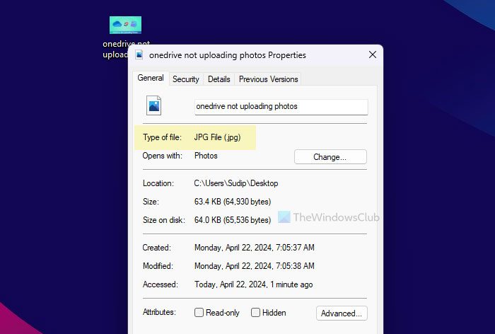 OneDrive ne télécharge pas de photos