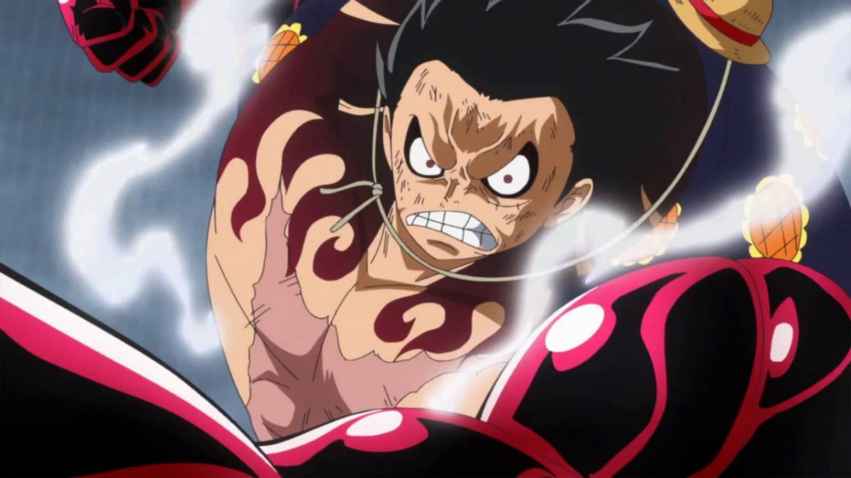 One Piece Luffy Uses Gear 4 Bounceman