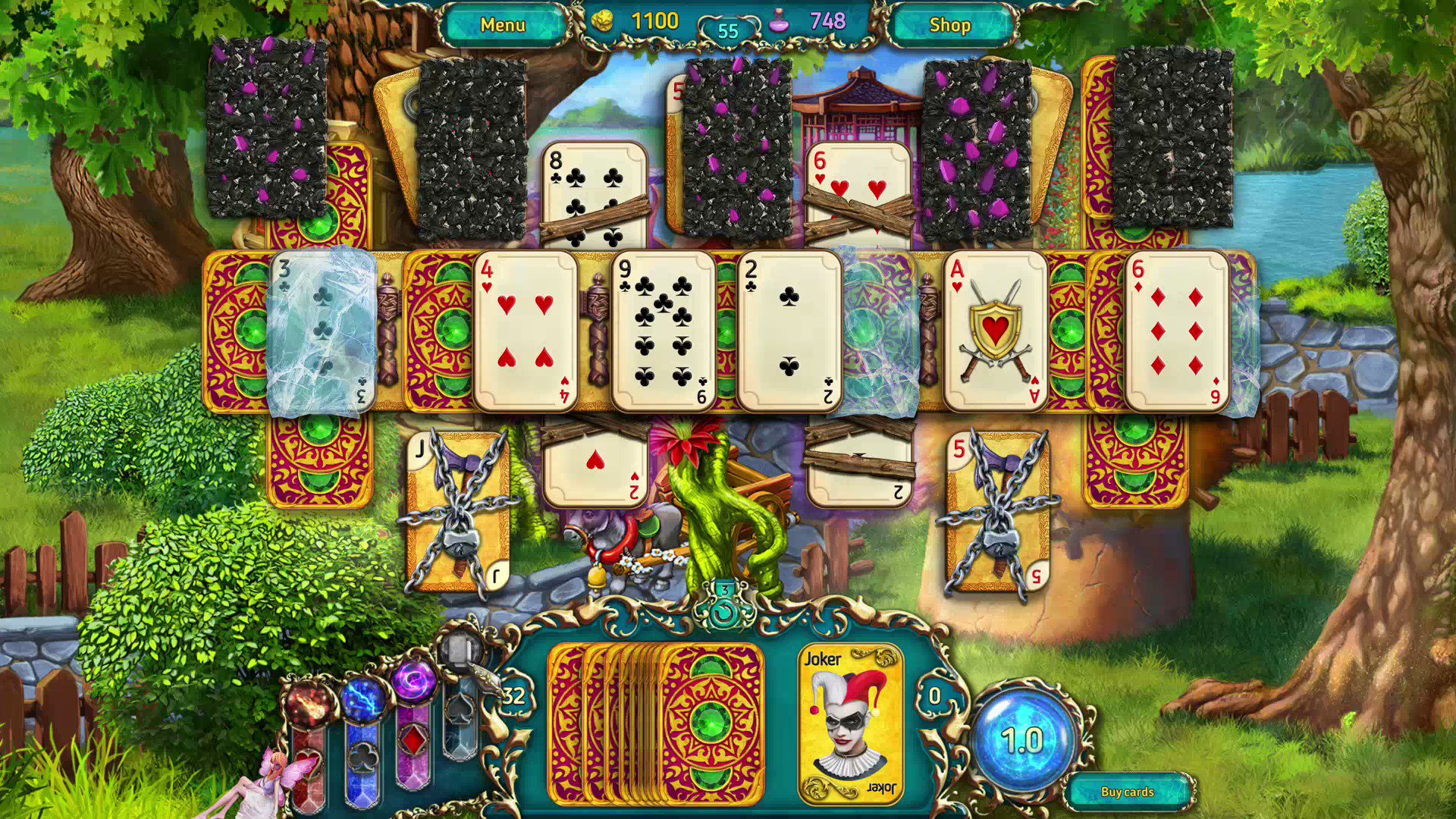 Dreamland Solitaire : Revue de Dragon's Fury
