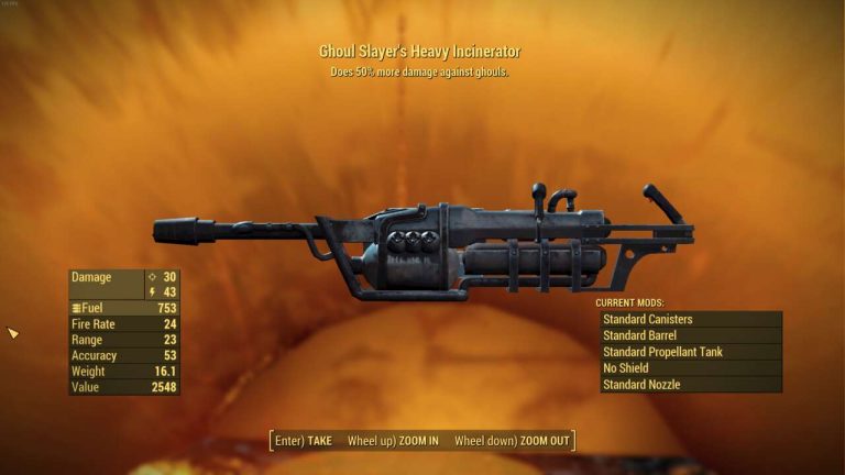 Fallout 4 Crucible : Comment obtenir l'incinérateur lourd
