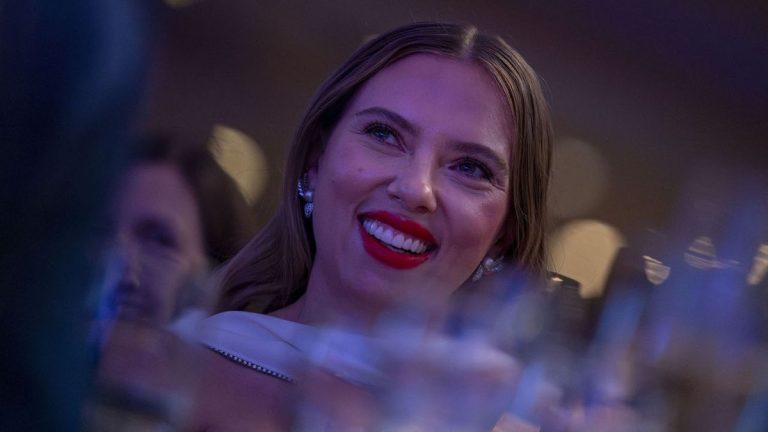 Scarlett Johansson attends the 2024 White House Correspondents