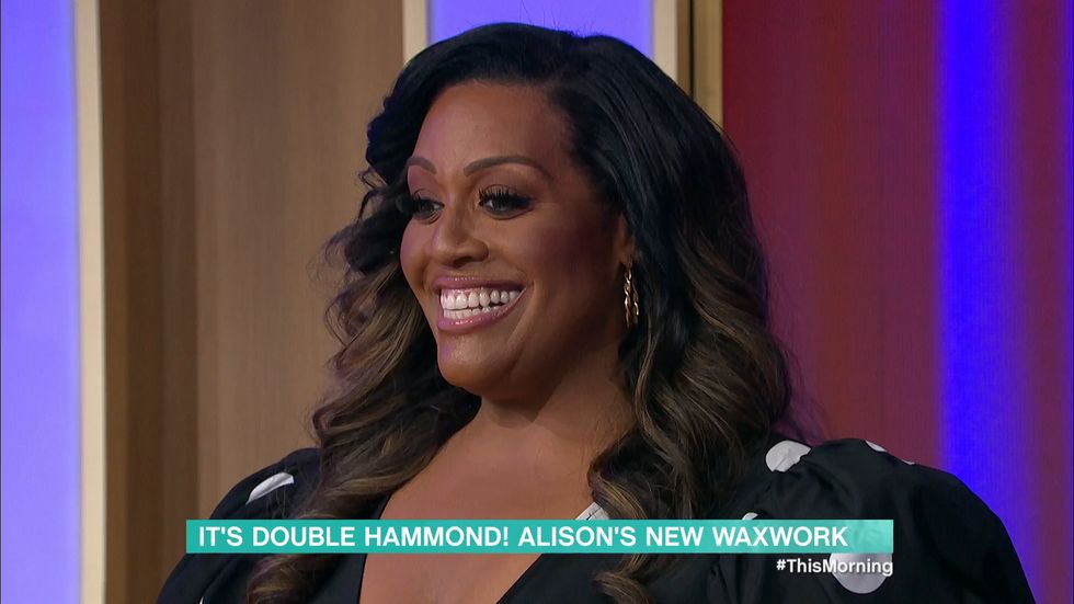 Alison Hammond se fait faire de la cire ce matin