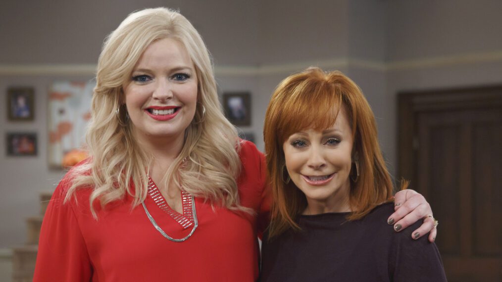 Melissa Peterman and Reba McEntire on ABC Family